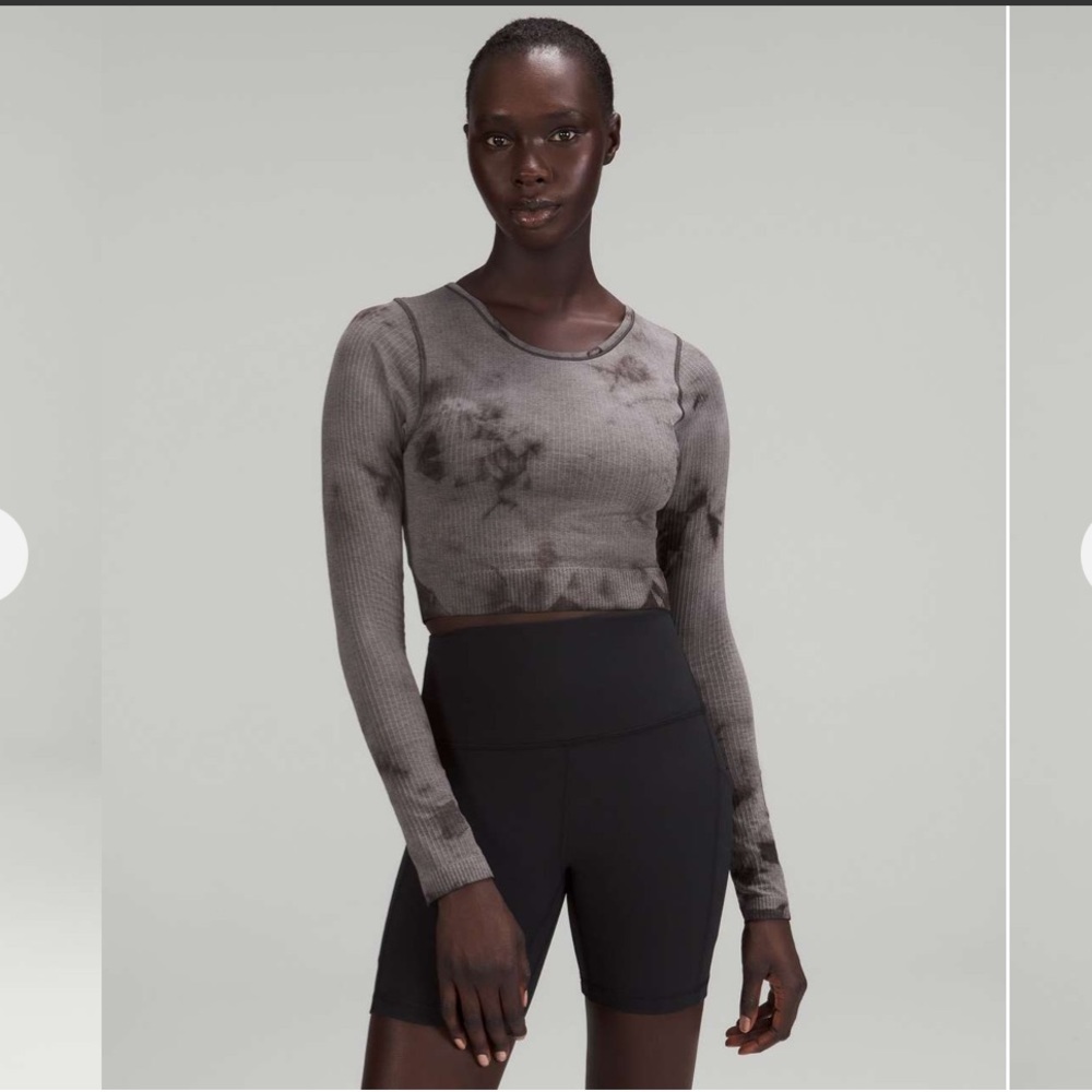 Lululemon | Ebb To Street Long Sleeve Shirt *Marble Dye
